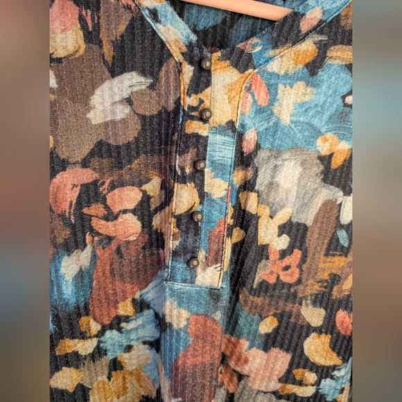 EUC Northern Reflections BEAUTIFUL 🤩 long sleeve waffle knit Size XXL - Picture 4 of 5